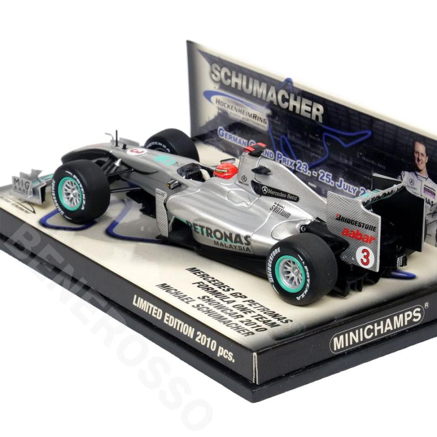 メルセデスAMG MINICHAMPS 1/43スケール メルセデスGP ショーカー M