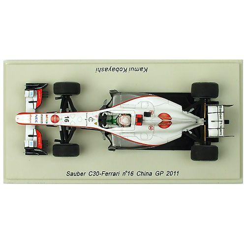 スパークモデル Spark 1/43スケール ザウバー C30 #16 小林可夢偉 2011