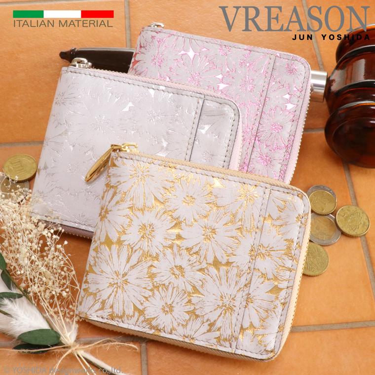 VREASON（ヴレアゾン） 財布 レディース 二つ折り ギャルソン