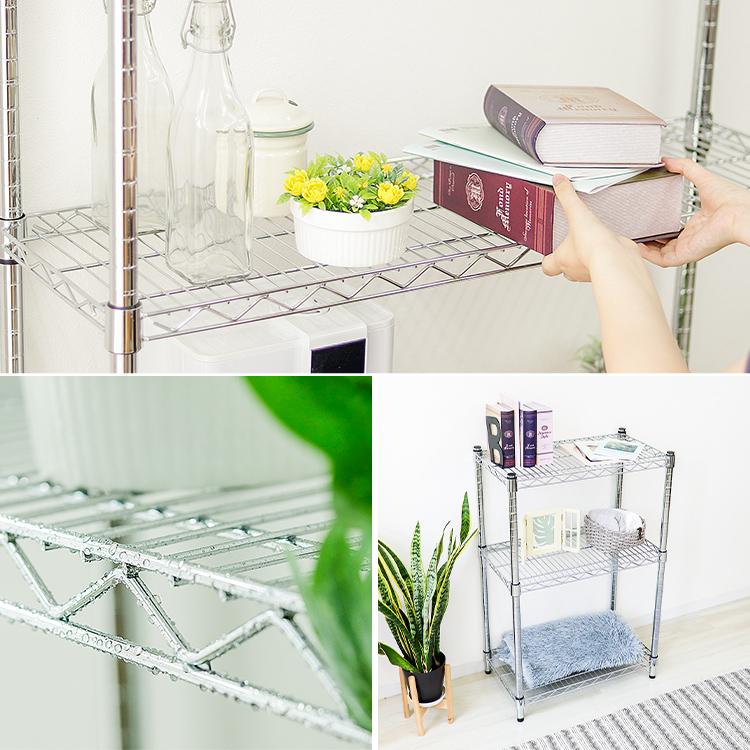 WEIMALL（ウェイモール） スチールラック メタルラック 幅60 奥行35 高