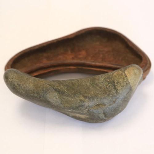 水石：瀬田川石 現品*資材 せたがわ : 遊恵盆栽 Yahoo!店 - 通販