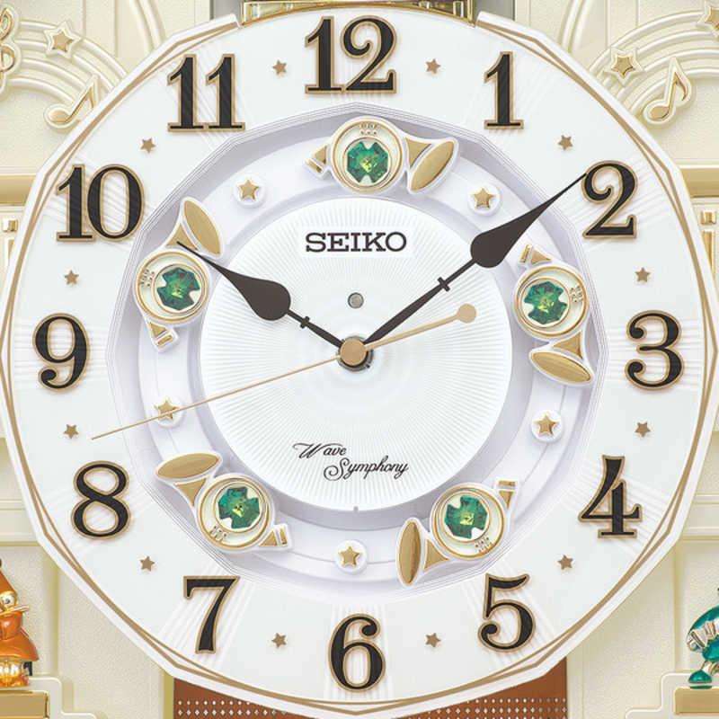 SEIKO（セイコー） からくり時計 「ウェーブシンフォニー】 RE581B 濃