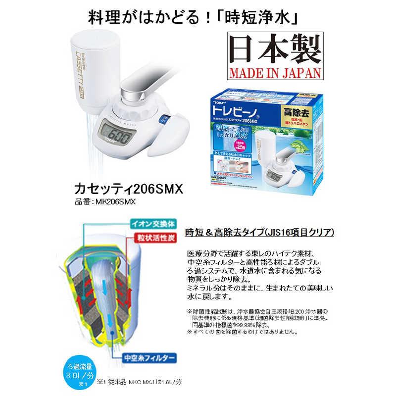 TORAY（東レ） 蛇口直結型浄水器「トレビーノ カセッティ」 MK206SMX