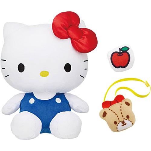 送料無料 いつでもなかよし♪おしゃべりハローキティ ぬいぐるみ