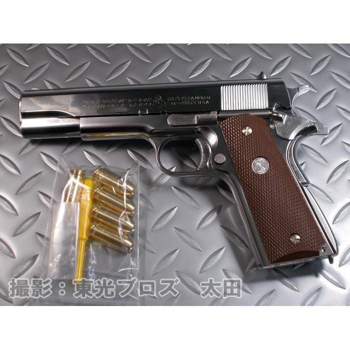 マルシン工業 発火モデルガン コルトガバメント M1911A1 シルバーABS