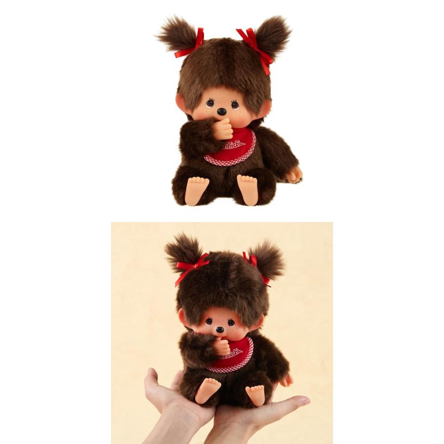 送料無料 モンチッチ ぬいぐるみ プレミアムスタンダード ブラウン