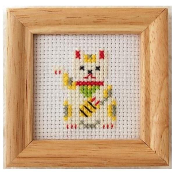 Anchor ミニ額刺しゅうキット 和文様 全4種 342714 クロスステッチ