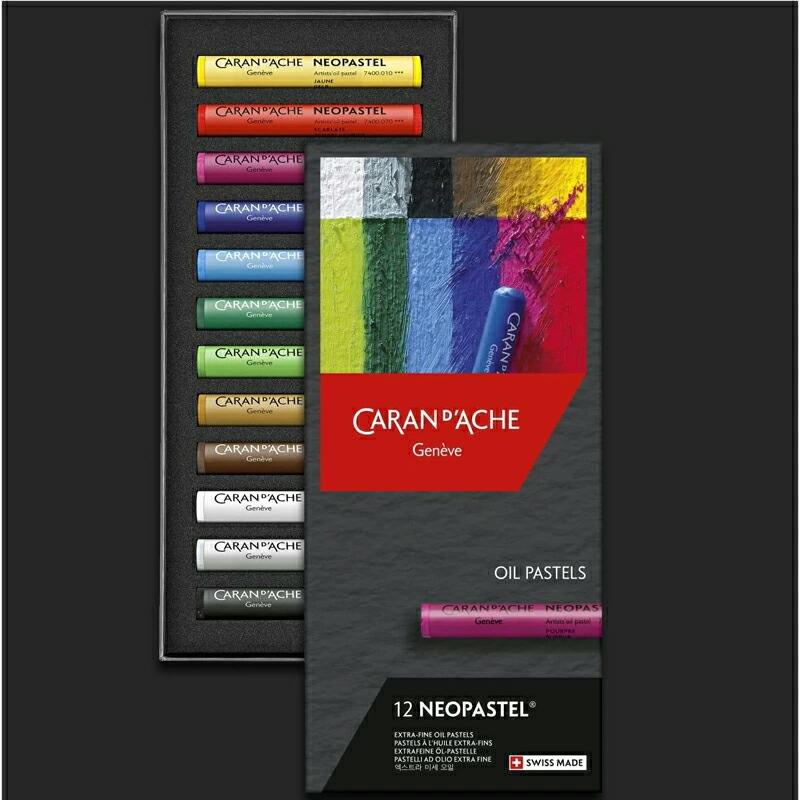 ネオパステル カランダッシュ CARAN D'ACHE 油性パステル 12色セット