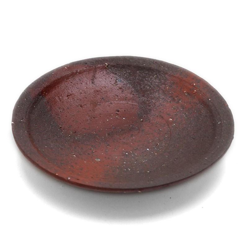 焼き締め：焼〆丸皿・14cm・辻村塊《小皿・14cm》 : 和食器の愉しみ