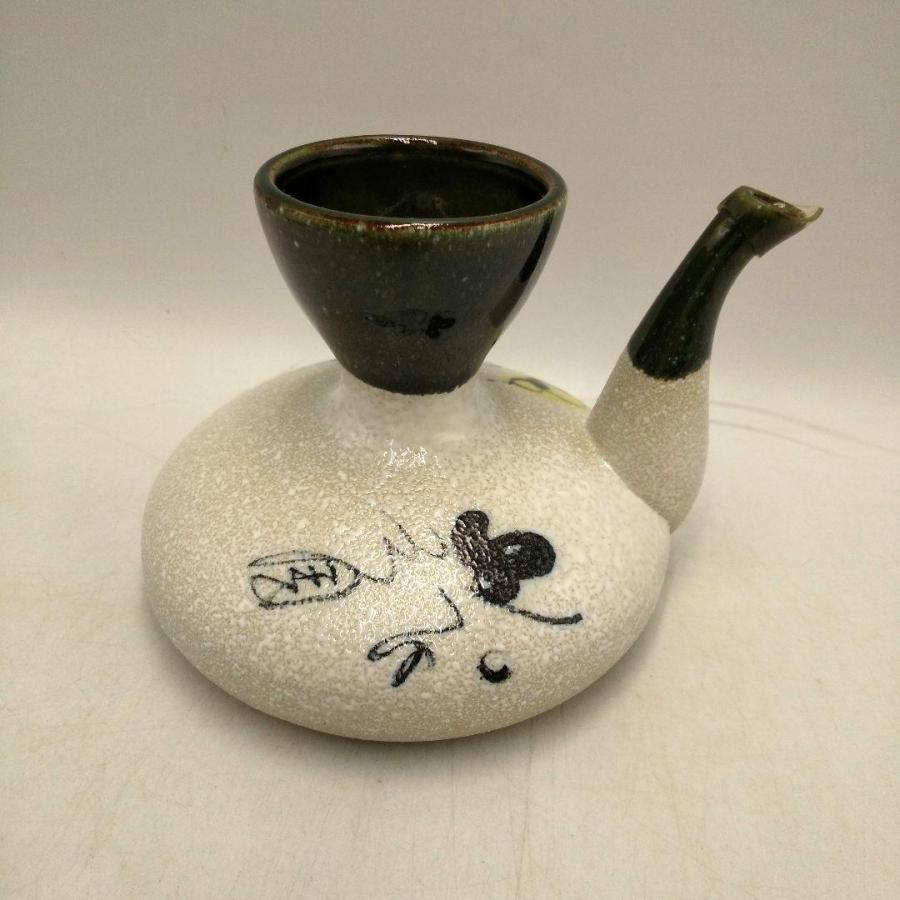 燗瓶 カッパ1合 かんぴん 直火用 熱燗 お酒 陶器 徳利 : よろづや百貨