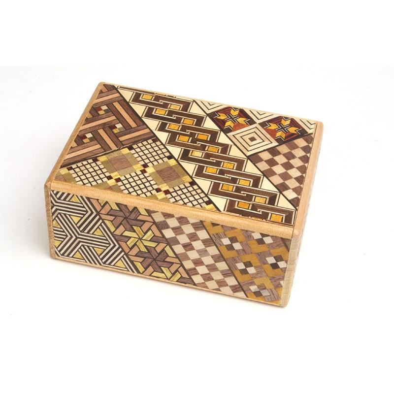 寄木細工 秘密箱（からくり箱）12回仕掛け : 箱根寄木細工 - 通販