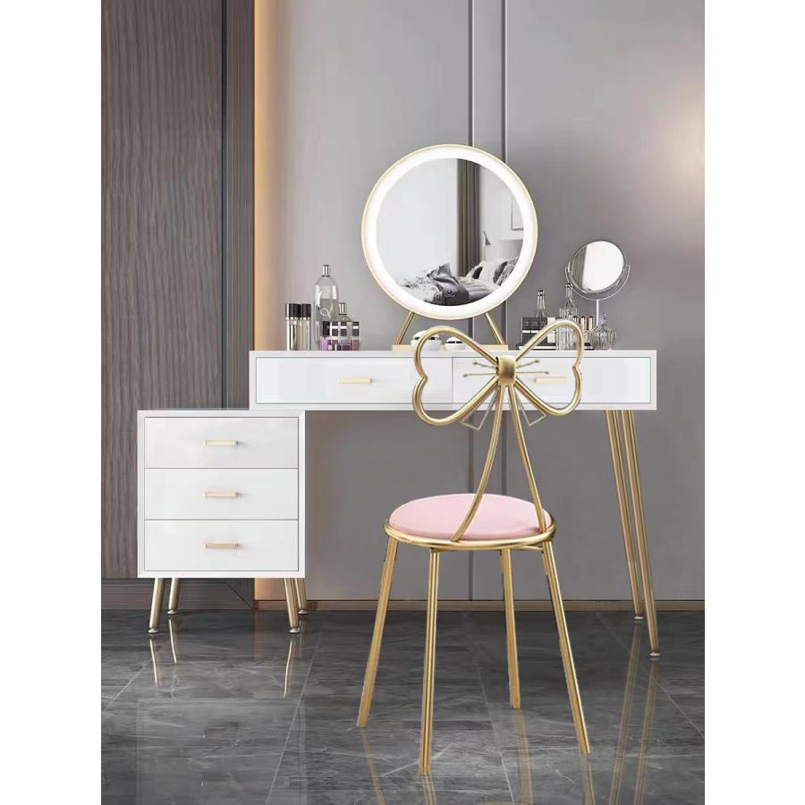 ドレッサー 化粧台 北欧風 鏡台 オシャレ お姫系女優ミラー ドレッサー