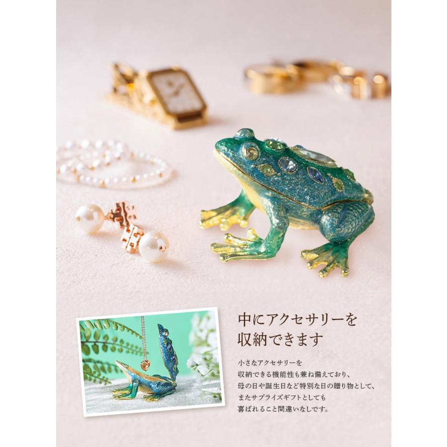東京銀座PICALS 【正規品】ジュエルフロッグ 蛙 カエル 置物