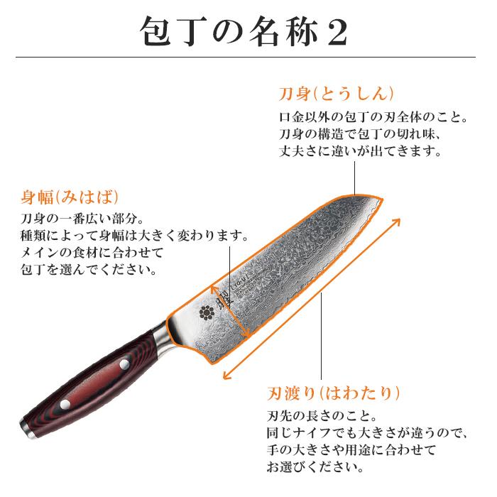 ヤクセル（YAXELL） 【無料研ぎ直し券付き】曜 69層鋼 シェフナイフ