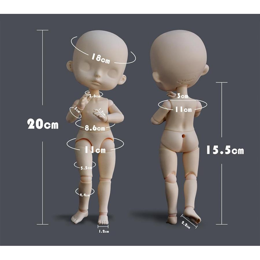 モンストドール MONST DOLL ドール 人形 本体 アウトフィット 20cm