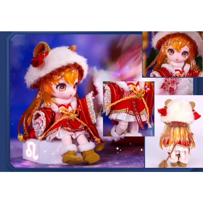 MAYTREE 星座シリーズ ドール オビツ11 人形 本体 アウトフィット 13cm