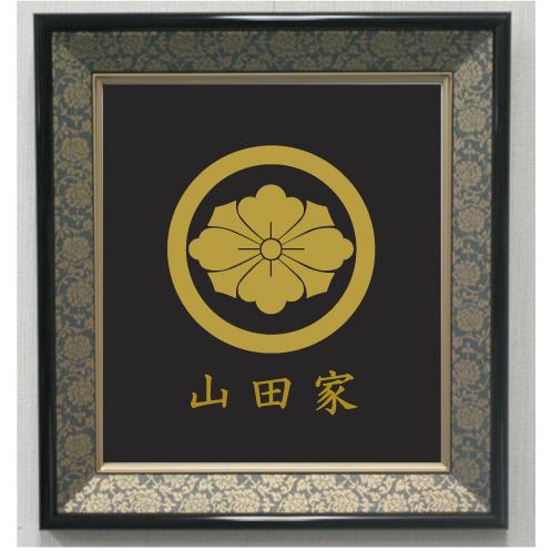 丸に剣花菱 色紙額入り家紋 : ヤマトデザインヤフー店 - 通販 - Yahoo