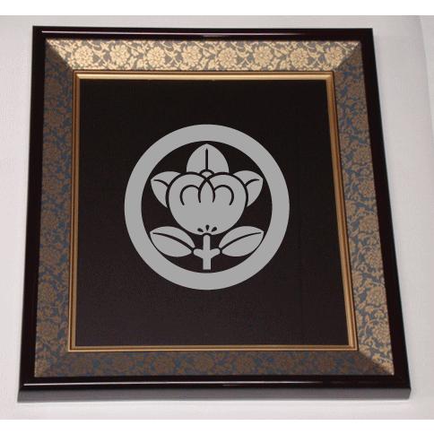 壁掛け額入り家紋 丸に橘 : ヤマトデザインヤフー店 - 通販 - Yahoo