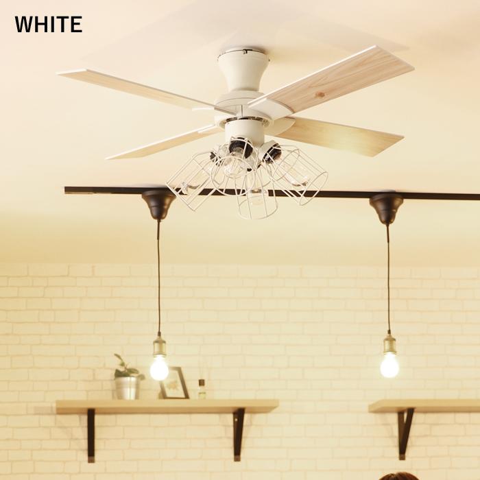 JAVALO ELF 特典付 シーリングファン フィラメントLED電球付き JE