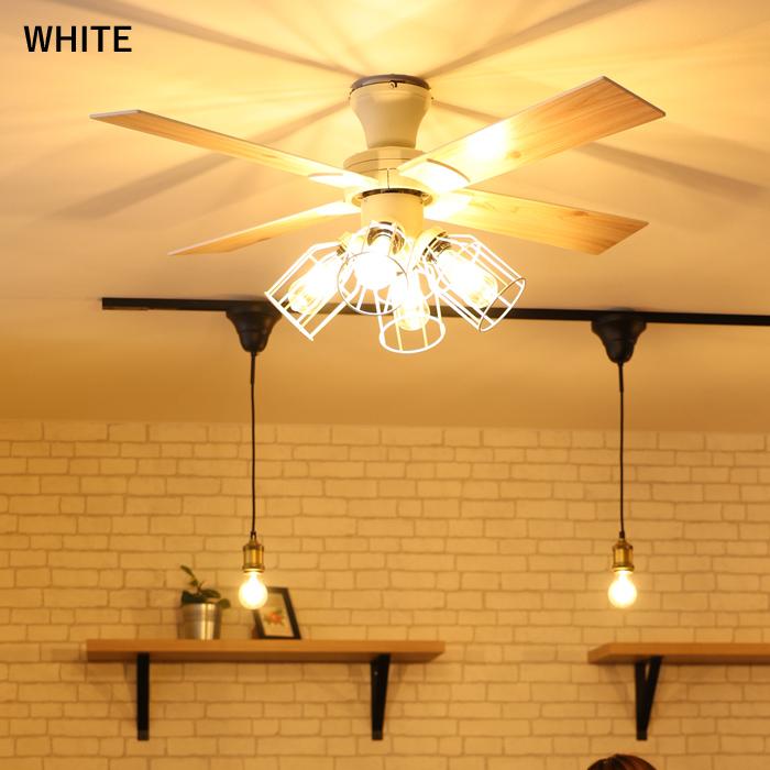 JAVALO ELF 特典付 シーリングファン フィラメントLED電球付き JE