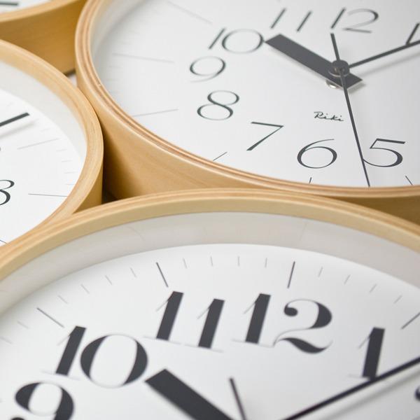 Lemnos（レムノス） 特典付 掛け時計 リキクロック 電波時計 WR20-02