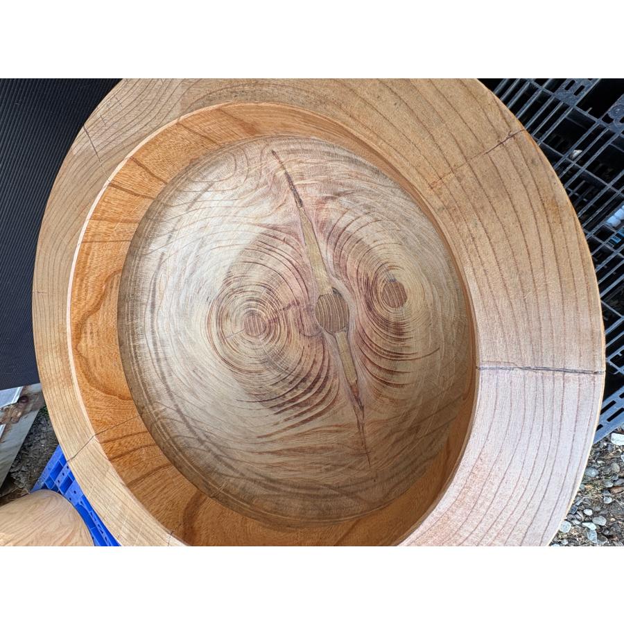 アウトレット臼【B1】尺6寸5分 臼 3〜4升用 欅餅つき臼(うす) ・臼