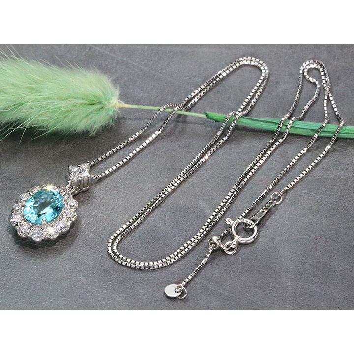 ブラジル産 パライバトルマリン 1.27カラット ダイヤモンド 0.78