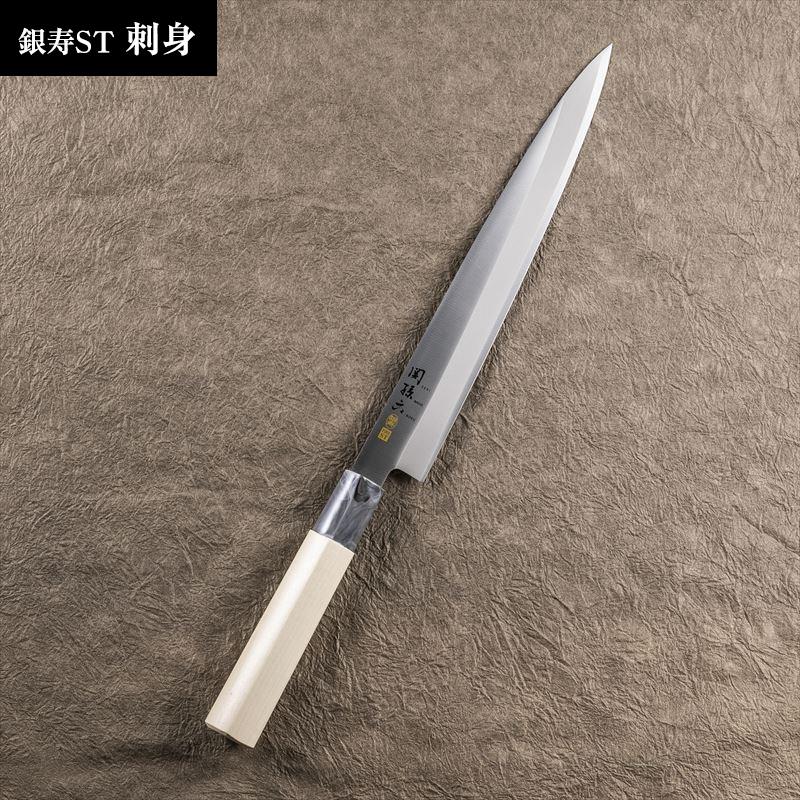 貝印 包丁セット 関孫六 銀寿ST 和包丁3本＋研ぎ器セット ｜ KAI 日本