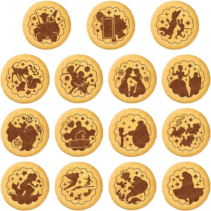 BANDAI（バンダイ） 【6個セット】 ランダム Disney Characters 刺繍缶