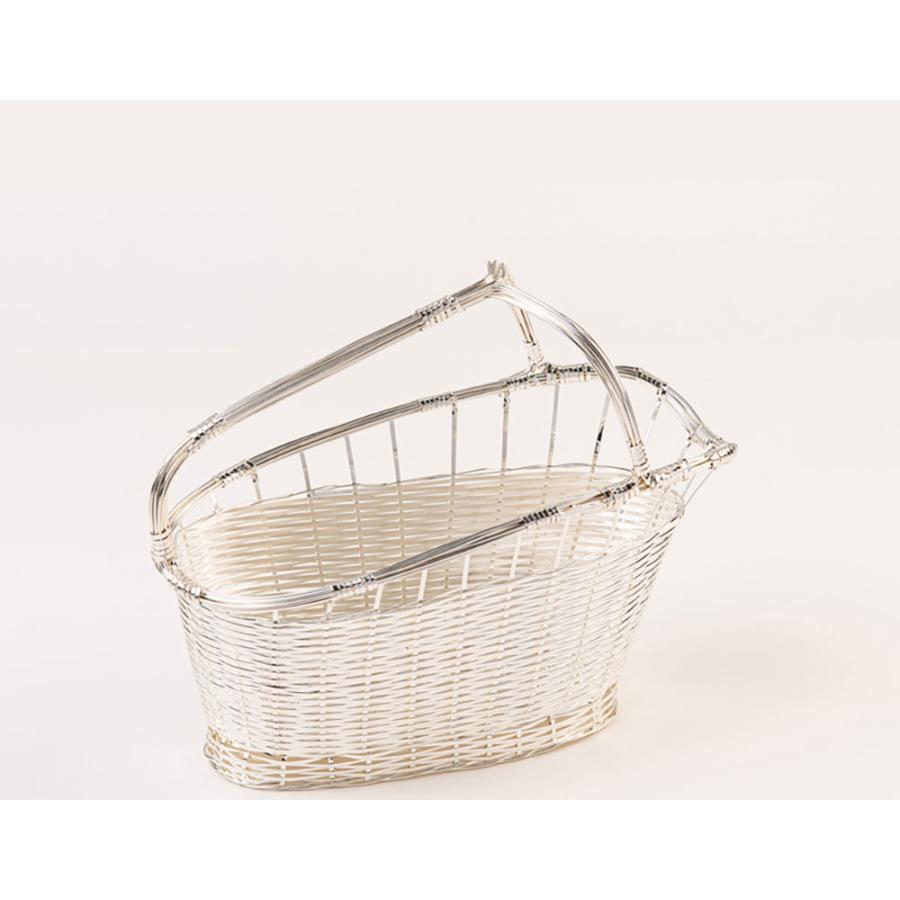 シルバーパニエ ワインホルダー ワインバスケット パニエ ワイン かご