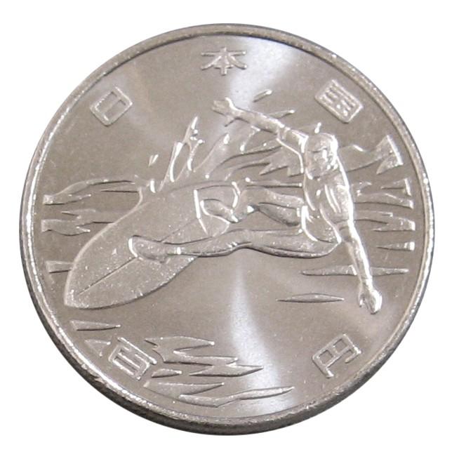 東京2020オリンピック競技大会記念 100円クラッド貨幣 2次 サーフィン