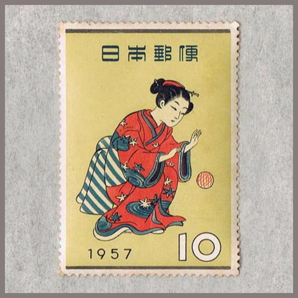 切手趣味週間 10円切手 全12種セット 昭和30年〜41年(1955〜1966