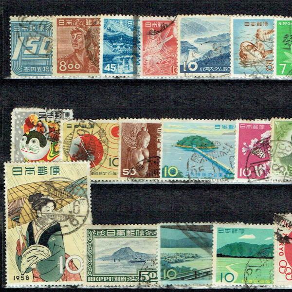 使用済み切手 骨董 古い切手 まとめて50枚 (現品限り・210726