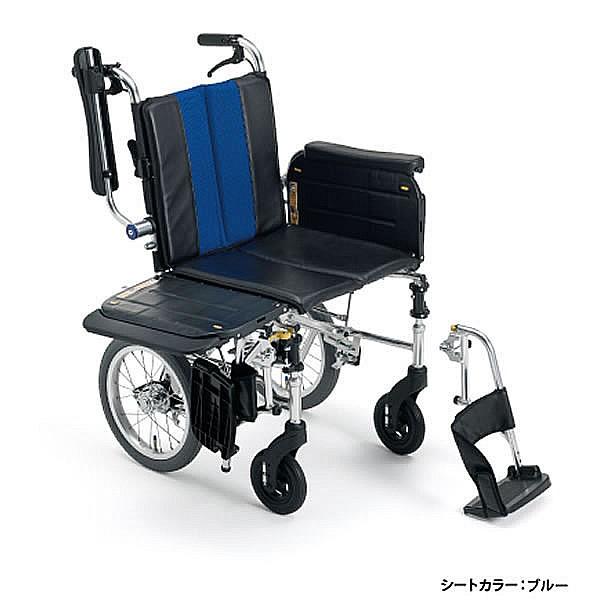 ミキ 車椅子 介助式 MiKi ラクーネ3 LK-3 横乗り モジュール《非課税
