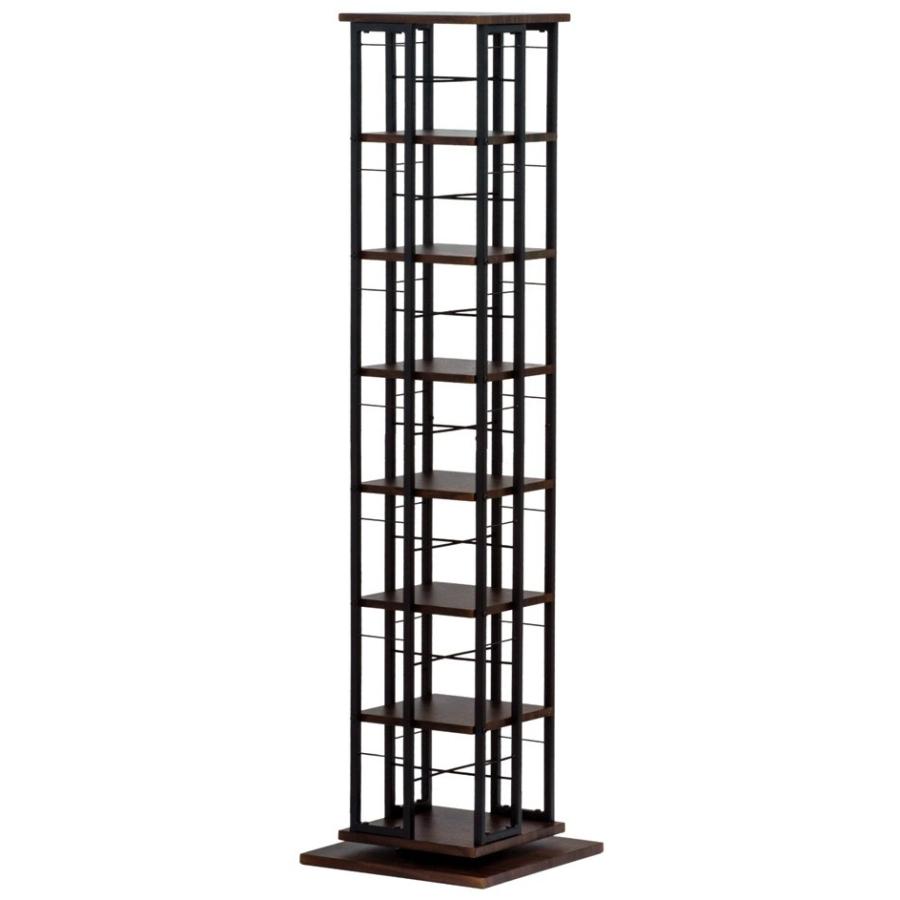 回転式 コミックラック 7段 fuku-4015 ＜漫画 マンガ コミック 単行本