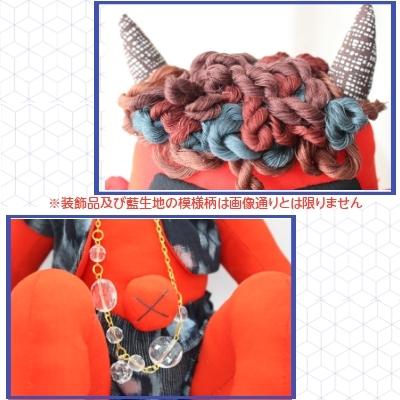 おにの人形 置物 ハンドメイド｜赤鬼 魔除け 手作り 和小物 和雑貨