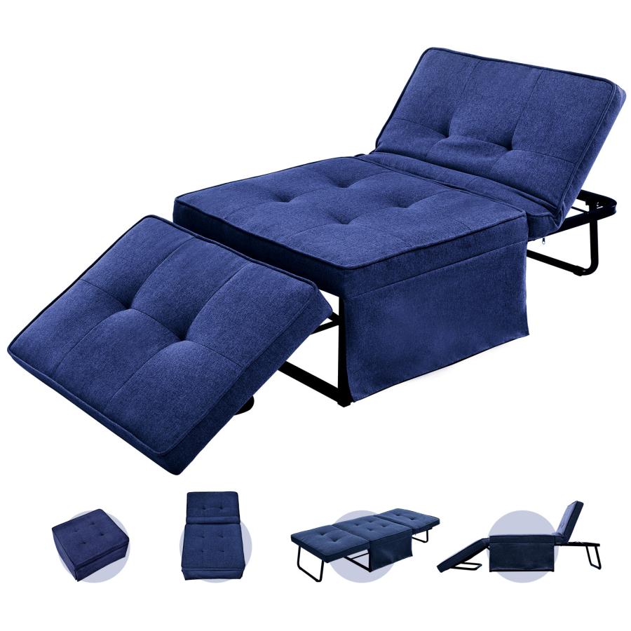 1人掛け ソファ 折りたたみソファ リクライニングソファ 3WAY