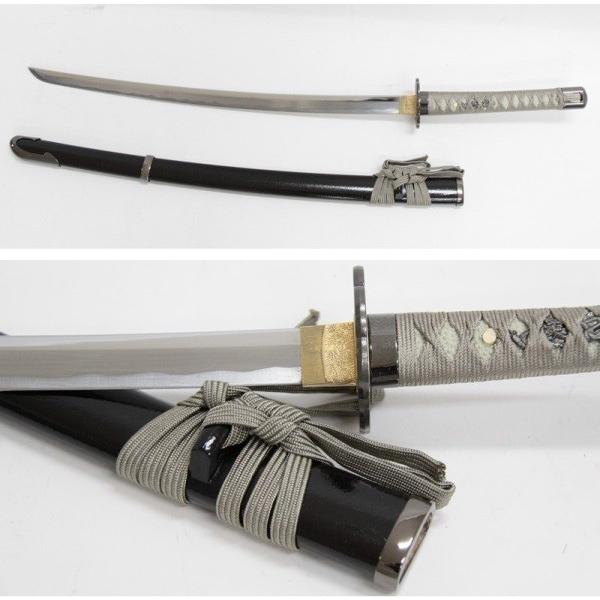 模造刀 特別シリーズ 忠治 中刀 刃紋入り刀身 メッキ合金 neu123 日本