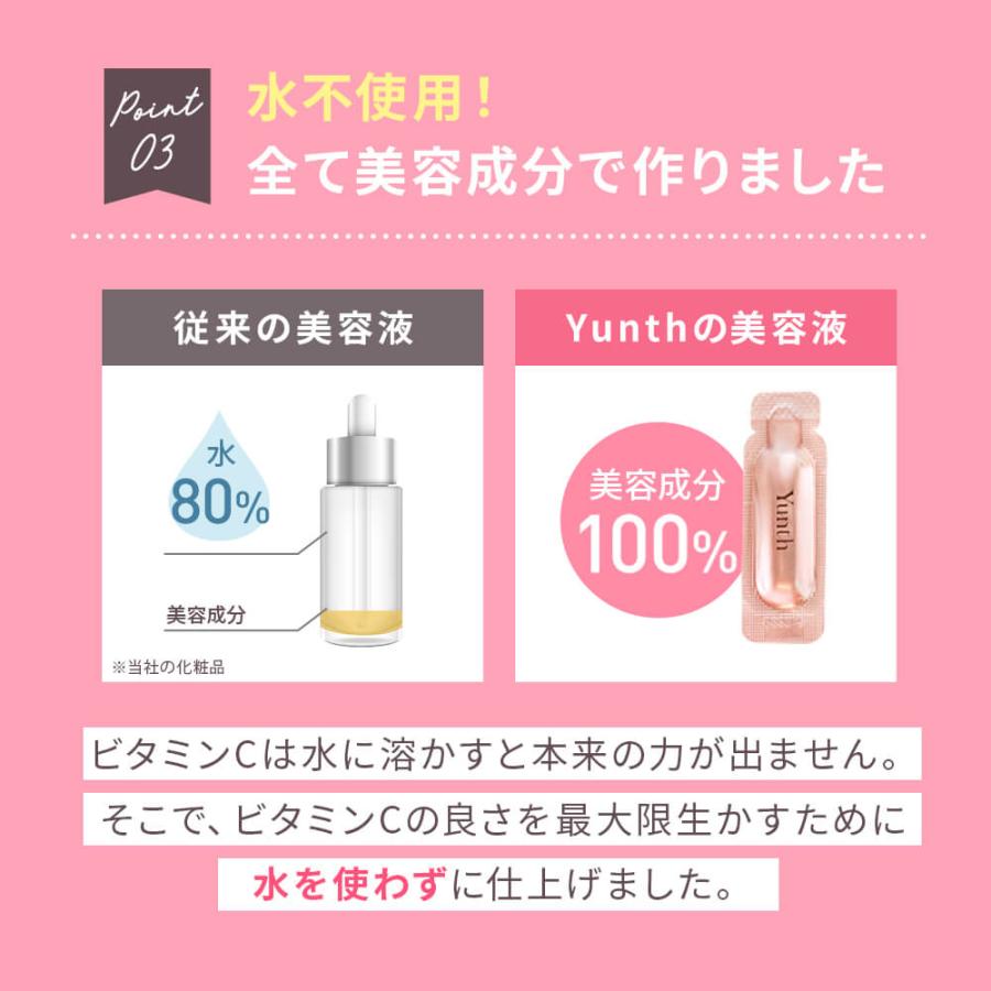 Yunth（ユンス） 生VC美容液 28包+ 生VC美白化粧水 120ml 本品 セット
