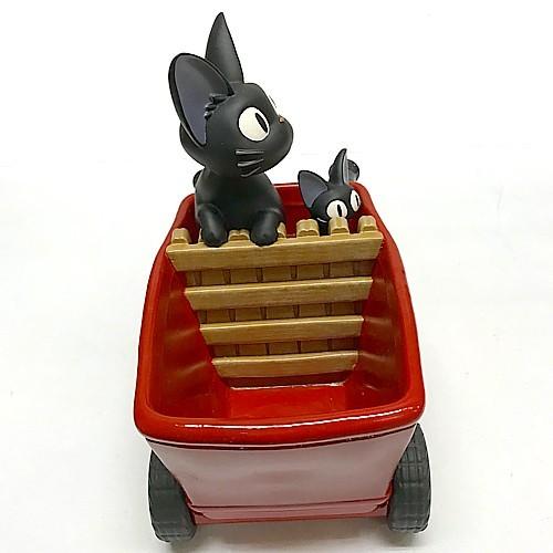 ジブリ グッズ 魔女の宅急便 プランターカバー ジジの赤い手押し車