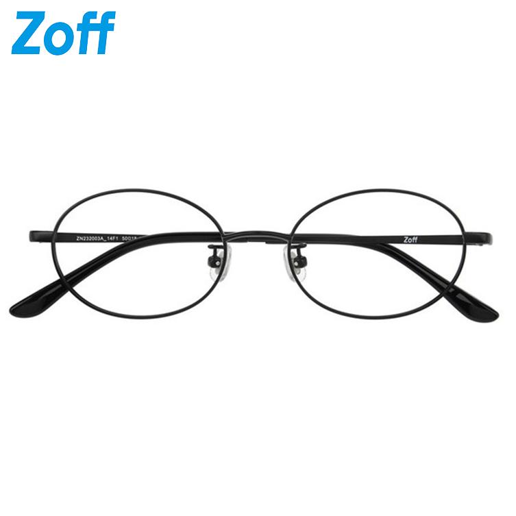 Zoff（ゾフ） メガネ メタルフレーム オーバル型 ベーシック かけ