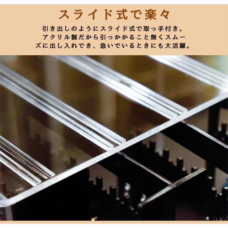 スーパーセール ジュエリーボックス 収納ボックス 二層 大容量 透明