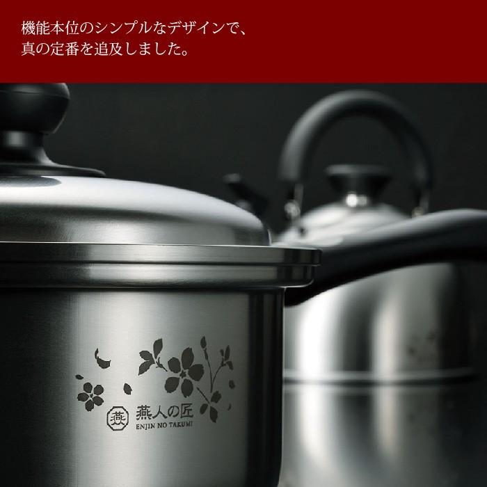 値下げ 両手鍋 20cm IH対応 ステンレス製 なべ 味噌汁 蓋付き