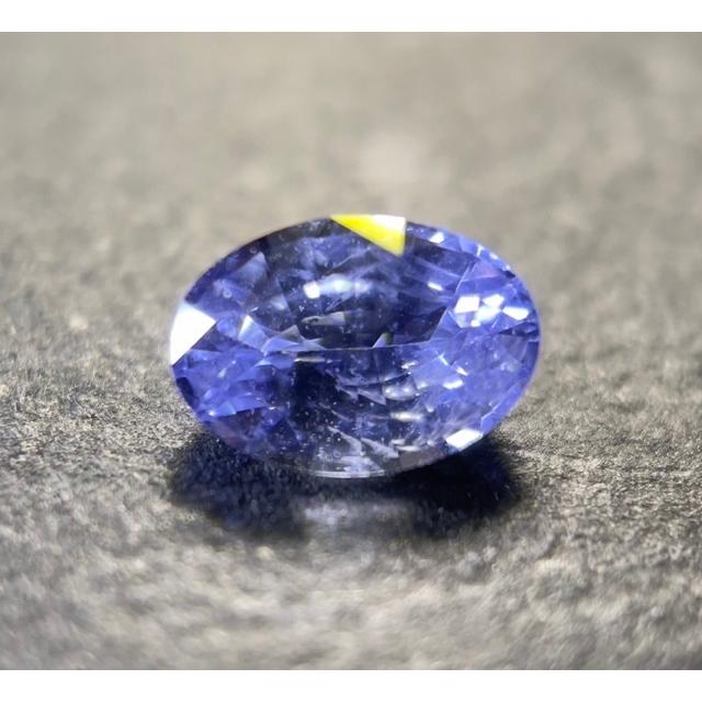 サファイア 天然宝石 ルース バイオレットサファイア0.77カラット非