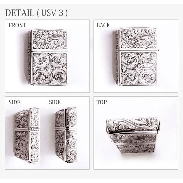ZIPPO（ジッポー） シルバーキング 純銀 ライター Silver King 5点