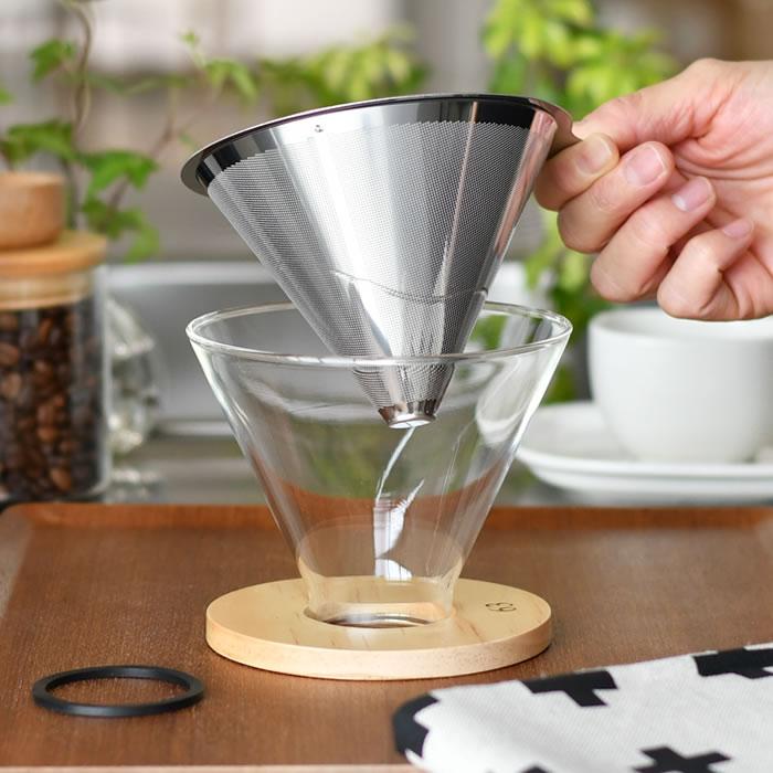 ロクサン 63 ステンレスフィルター付ドリッパー ドリッパー