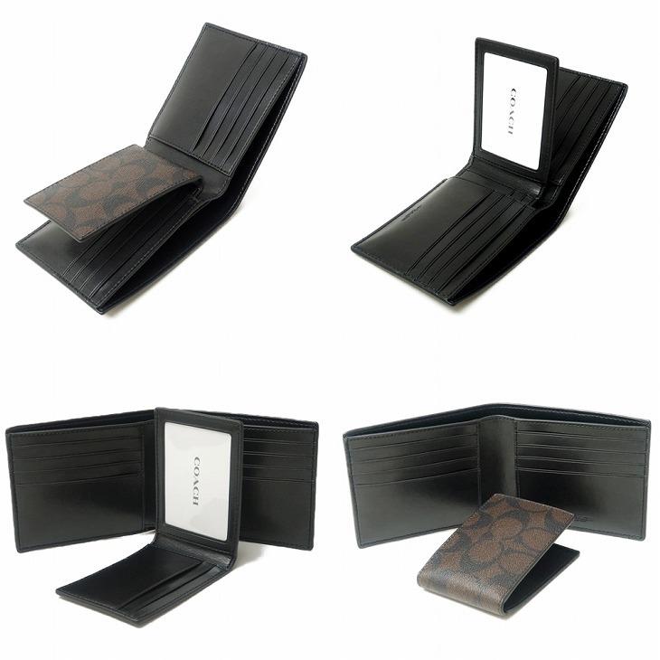 COACH（コーチ） 【並行輸入品】コーチ 財布 メンズ 二つ折り財布