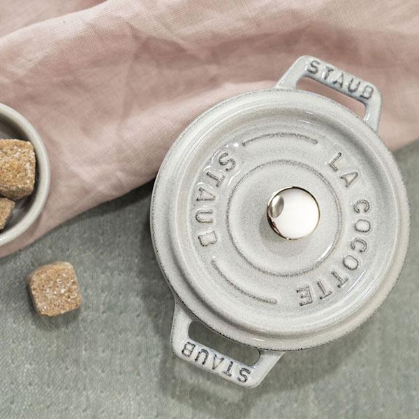 Staub（ストウブ） 鍋 ピコ・ココット ラウンド 10cm カンパーニュ