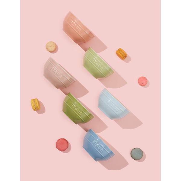 Staub（ストウブ） ボウル 12cm 6個セット マカロン グラデーション