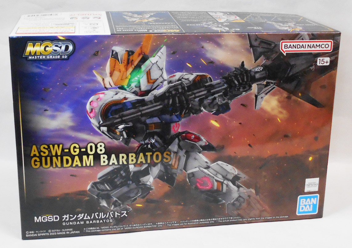 バンダイスピリッツ MASTER GRADE SD ASW-G-08 ガンダムバルバトス
